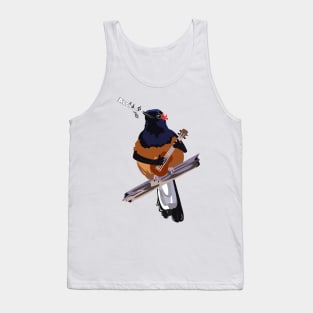 Hawaiian White-Rumped Shama Tank Top